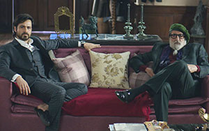 Emraan Hashmi and Amitabh Bachchan in Bollywood film `Chehre` (Release July 17th)